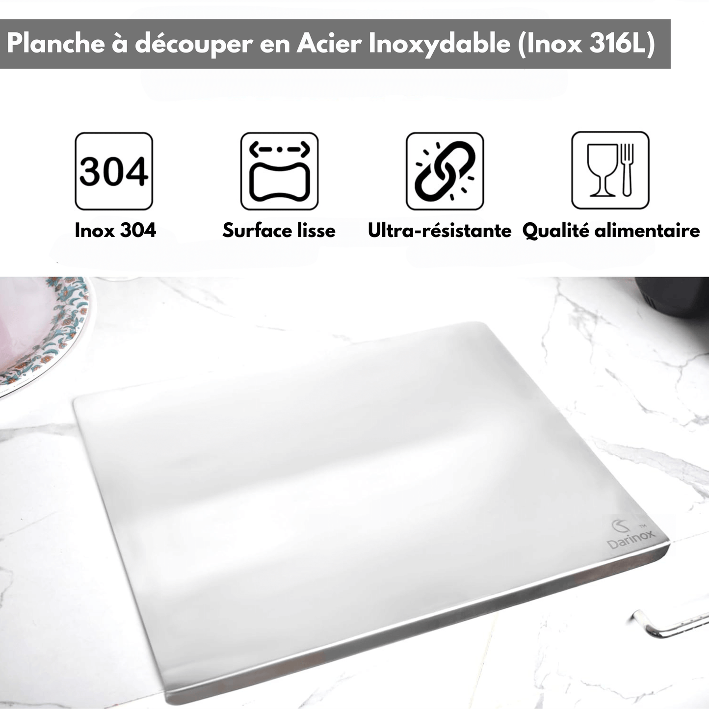La Planche à Découper Définitive en Acier Inoxydable 316L